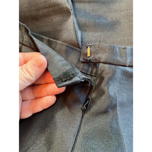 Frascara Silk Wool Pants Black Eveningwear Cocktail Wedding Old Money Designer 8 - Picture 10 of 16